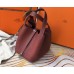 Hermes Picotin Lock 18 Bag In Bordeaux Clemence Leather Hermes Picotin Lock 18 Bag In Bordeaux Clemence Leather