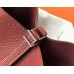Hermes Picotin Lock 18 Bag In Bordeaux Clemence Leather Hermes Picotin Lock 18 Bag In Bordeaux Clemence Leather