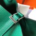 Hermes Picotin Lock 18 Bag In Vert Vertigo Clemence Leather Hermes Picotin Lock 18 Bag In Vert Vertigo Clemence Leather
