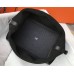 Hermes Picotin Lock 18 Bag In Black Clemence Leather Hermes Picotin Lock 18 Bag In Black Clemence Leather