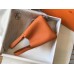 Hermes Picotin Lock 18 Bag In Orange Clemence Leather Hermes Picotin Lock 18 Bag In Orange Clemence Leather