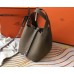 Hermes Picotin Lock 18 Bag In Trench Clemence Leather Hermes Picotin Lock 18 Bag In Trench Clemence Leather