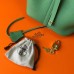 Hermes Picotin Lock 18 Bag In Vert Criquet Clemence Leather Hermes Picotin Lock 18 Bag In Vert Criquet Clemence Leather