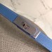Hermes Kelly 18 Belt In Blue Epsom Leather Hermes Kelly 18 Belt In Blue Epsom Leather