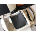 Hermes Evelyne III TPM Bag In Black Clemence Leather Hermes Evelyne III TPM Bag In Black Clemence Leather