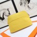 Hermes Medium Bolide Travel Case In Yellow Cotton Hermes Medium Bolide Travel Case In Yellow Cotton