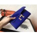Hermes Constance Long Wallet In Blue Electric Epsom Leather Hermes Constance Long Wallet In Blue Electric Epsom Leather