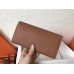 Hermes Constance Long Wallet In Gold Epsom Leather Hermes Constance Long Wallet In Gold Epsom Leather