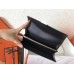 Hermes Constance Long Wallet In Black Epsom Leather Hermes Constance Long Wallet In Black Epsom Leather