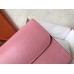 Hermes Constance Long Wallet In Pink Epsom Leather Hermes Constance Long Wallet In Pink Epsom Leather