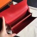 Hermes Constance Long Wallet In Red Epsom Leather Hermes Constance Long Wallet In Red Epsom Leather