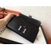 Hermes Constance Long Wallet In Black Swift Leather Hermes Constance Long Wallet In Black Swift Leather