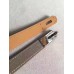 Hermes Kelly 18 Belt In Taupe Epsom Leather Hermes Kelly 18 Belt In Taupe Epsom Leather
