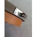 Hermes Kelly 18 Belt In Taupe Epsom Leather Hermes Kelly 18 Belt In Taupe Epsom Leather