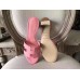 Hermes Oasis Sandals In Pink Epsom Leather