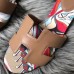 Hermes Camel Swift Oasis Sandals with Botanique Printed