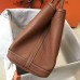Hermes Garden Party 30 Bag In Gold Taurillon Leather Hermes Garden Party 30 Bag In Gold Taurillon Leather