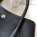 Hermes Garden Party 30 Bag In Black Taurillon Leather Hermes Garden Party 30 Bag In Black Taurillon Leather