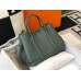 Hermes Garden Party 30 Bag In Vert Amande Taurillon Leather Hermes Garden Party 30 Bag In Vert Amande Taurillon Leather