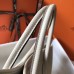 Hermes Garden Party 30 Bag In White Taurillon Leather Hermes Garden Party 30 Bag In White Taurillon Leather