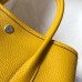 Hermes Garden Party 30 Bag In Yellow Taurillon Leather Hermes Garden Party 30 Bag In Yellow Taurillon Leather