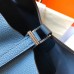 Hermes Picotin Lock 22 Bag In Blue Agate Clemence Leather Hermes Picotin Lock 22 Bag In Blue Agate Clemence Leather