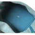 Hermes Picotin Lock 22 Bag In Blue Jean Clemence Leather Hermes Picotin Lock 22 Bag In Blue Jean Clemence Leather