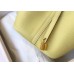 Hermes Picotin Lock 22 Bag In Jaune Poussin Clemence Leather Hermes Picotin Lock 22 Bag In Jaune Poussin Clemence Leather