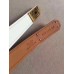 Hermes Kelly 18 Belt In White Epsom Leather Hermes Kelly 18 Belt In White Epsom Leather