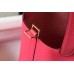 Hermes Picotin Lock 22 Bag In Rose Lipstick Clemence Leather Hermes Picotin Lock 22 Bag In Rose Lipstick Clemence Leather
