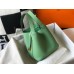 Hermes Picotin Lock 22 Bag In Vert Criquet Clemence Leather Hermes Picotin Lock 22 Bag In Vert Criquet Clemence Leather