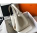 Hermes Picotin Lock 22 Bag In Beton Clemence Leather Hermes Picotin Lock 22 Bag In Beton Clemence Leather