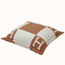 Hermes Camel Small Avalon Pillow Hermes Camel Small Avalon Pillow