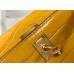 Hermes Kelly Mini II Bag In Yellow Embossed Crocodile Leather Hermes Kelly Mini II Bag In Yellow Embossed Crocodile Leather