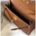 Hermes Kelly Mini II Bag In Gold Epsom Leather GHW Hermes Kelly Mini II Bag In Gold Epsom Leather GHW