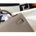 Hermes Kelly Mini II Bag In Gris Asphalt Epsom Leather GHW Hermes Kelly Mini II Bag In Gris Asphalt Epsom Leather GHW