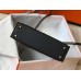 Hermes Kelly Mini II Bag In Black Epsom Leather GHW Hermes Kelly Mini II Bag In Black Epsom Leather GHW