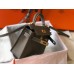 Hermes Kelly Mini II Bag In Taupe Grey Epsom Leather GHW Hermes Kelly Mini II Bag In Taupe Grey Epsom Leather GHW