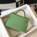 Hermes Kelly Mini II Bag In Vert Criquet Epsom Leather GHW Hermes Kelly Mini II Bag In Vert Criquet Epsom Leather GHW