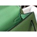 Hermes Kelly Mini II Bag In Vert Criquet Epsom Leather GHW Hermes Kelly Mini II Bag In Vert Criquet Epsom Leather GHW