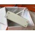 Hermes Kelly Mini II Bag In White Epsom Leather GHW Hermes Kelly Mini II Bag In White Epsom Leather GHW