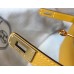 Hermes Kelly Mini II Bag In Yellow Epsom Leather GHW Hermes Kelly Mini II Bag In Yellow Epsom Leather GHW