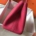 Hermes Garden Party 36 Bag In Rose Tyrien Clemence Leather Hermes Garden Party 36 Bag In Rose Tyrien Clemence Leather