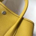 Hermes Garden Party 36 Bag In Yellow Clemence Leather Hermes Garden Party 36 Bag In Yellow Clemence Leather