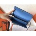 Hermes Kelly Classic Long Wallet In Blue Jean Epsom Leather Hermes Kelly Classic Long Wallet In Blue Jean Epsom Leather