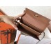 Hermes Kelly Classic Long Wallet In Brown Epsom Leather Hermes Kelly Classic Long Wallet In Brown Epsom Leather