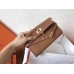 Hermes Kelly Classic Long Wallet In Brown Epsom Leather Hermes Kelly Classic Long Wallet In Brown Epsom Leather