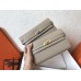 Hermes Kelly Classic Long Wallet In Grey Epsom Leather Hermes Kelly Classic Long Wallet In Grey Epsom Leather