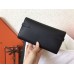 Hermes Kelly Classic Long Wallet In Black Epsom Leather Hermes Kelly Classic Long Wallet In Black Epsom Leather