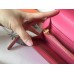 Hermes Kelly Classic Long Wallet In Pink Epsom Leather Hermes Kelly Classic Long Wallet In Pink Epsom Leather